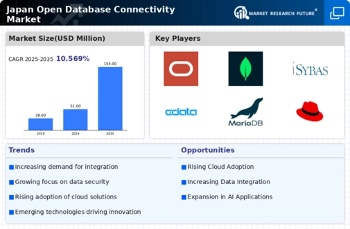 Japan Open Database Connectivity Market Infographic