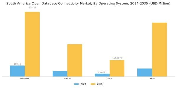 South America Open Database Connectivity Market Segment Image 0