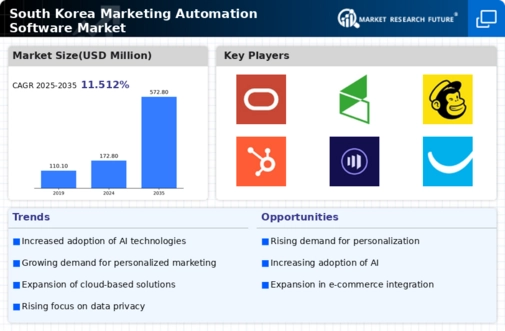 South Korea Marketing Automation Software Market Infographic