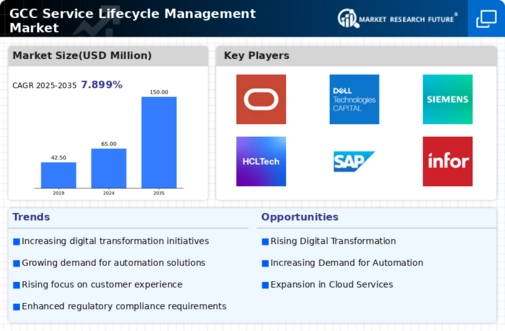 GCC Service Lifecycle Management Market Infographic