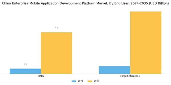 China Enterprise Mobile Application Development Platform Market Segment Image 1