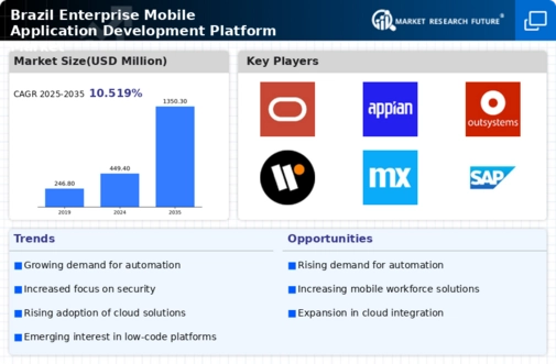 Brazil Enterprise Mobile Application Development Platform Market Infographic