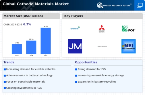 Cathode Materials Market Infographic