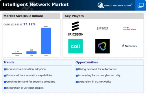 Intelligent Network Market Infographic