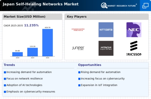 Japan Self Healing Networks Market Infographic