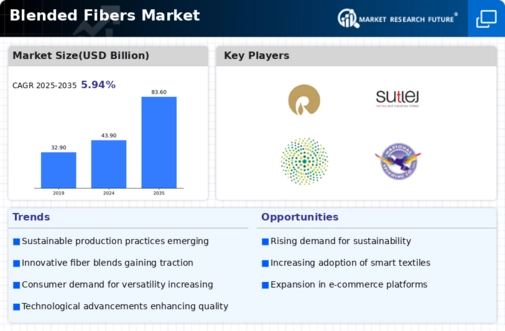 Blended Fibers Market Infographic