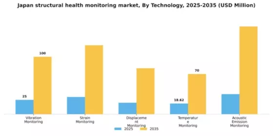 Japan Structural Health Monitoring Market Segment Image 2