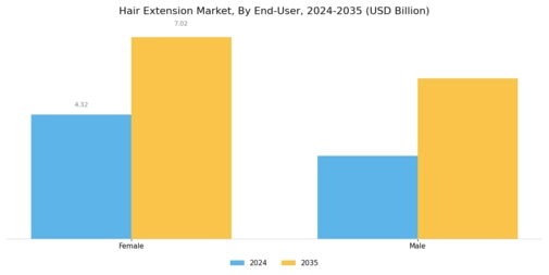 Hair Extension Market Segment Image 1