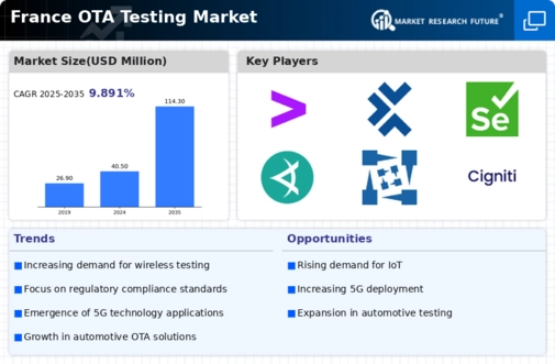 France Ota Testing Market Infographic