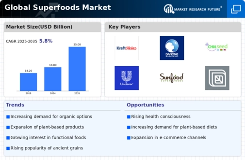 Superfoods Market Infographic