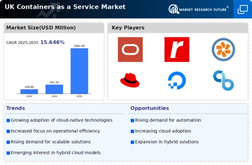 UK Containers As A Service Market Infographic