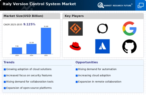 Italy Version Control System Market Infographic
