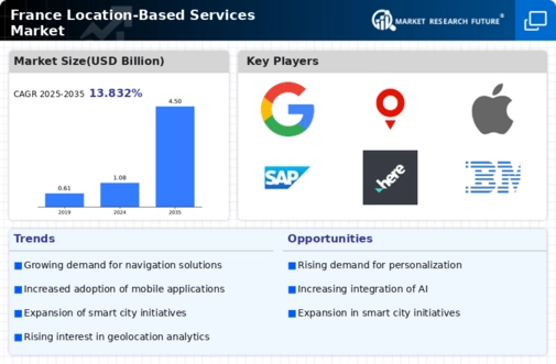 France Location Based Service Market Infographic