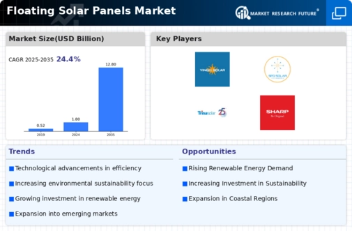 Floating Solar Panels Market Infographic