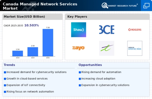 Canada Managed Network Services Market Infographic