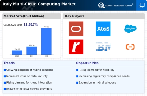 Italy Multi Cloud Computing Market Infographic