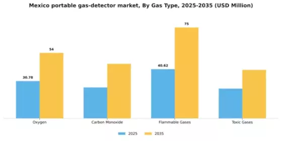 Mexico Portable Gas Detector Market Segment Image 2