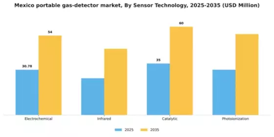 Mexico Portable Gas Detector Market Segment Image 4