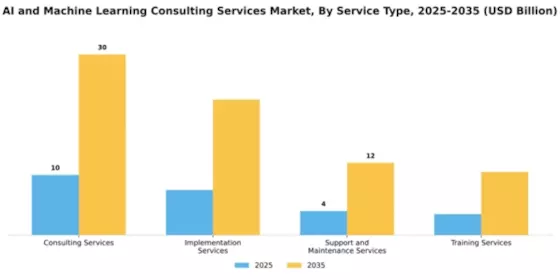 AI and Machine Learning Consulting Services Market Segment Image 3