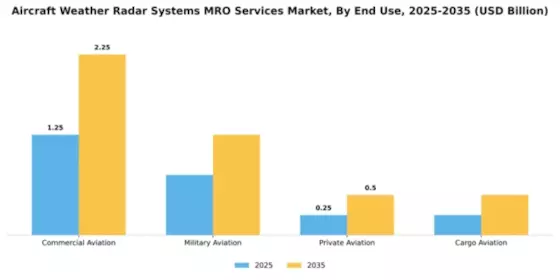 Aircraft Weather Radar Systems MRO Services Market Segment Image 2