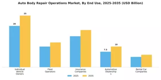 Auto Body Repair Operations Market Segment Image 1
