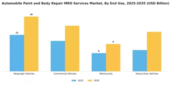 Automobile Paint and Body Repair MRO Services Market Segment Image 1