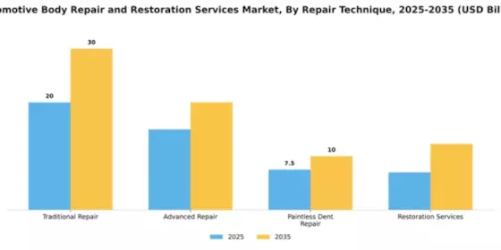 Automotive Body Repair and Restoration Services Market Segment Image 3