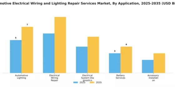 Automotive Electrical Wiring and Lighting Repair Services Market Segment Image 0