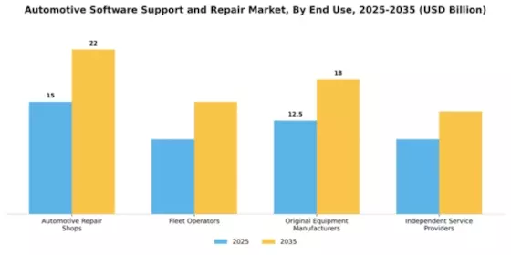 Automotive Software Support and Repair Market Segment Image 1