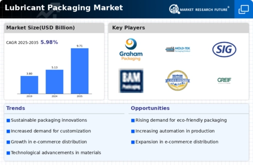 Lubricant Packaging Market Infographic