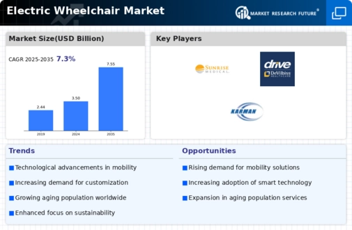Electric Wheelchair Market Infographic