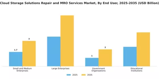 Cloud Storage Solutions Repair and MRO Services Market Segment Image 2