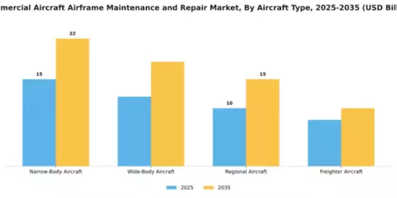 Commercial Aircraft Airframe Maintenance and Repair Market Segment Image 0