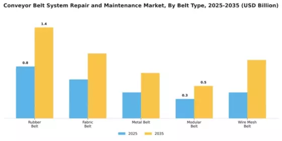 Conveyor Belt System Repair and Maintenance Market Segment Image 1