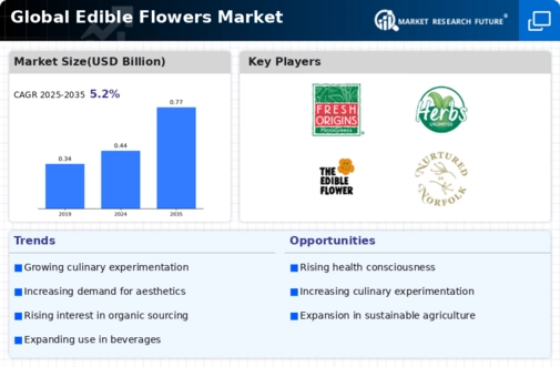 Edible Flowers Market Infographic