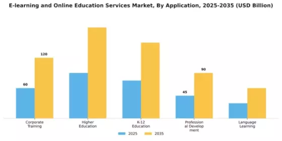 E-learning and Online Education Services Market Segment Image 0