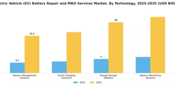 Electric Vehicle (EV) Battery Repair and MRO Services Market Segment Image 4