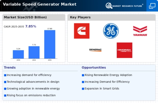 Variable Speed Generator Market Infographic