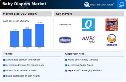 Baby Diapers Market Infographic