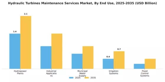 Hydraulic Turbines Maintenance Services Market Segment Image 1
