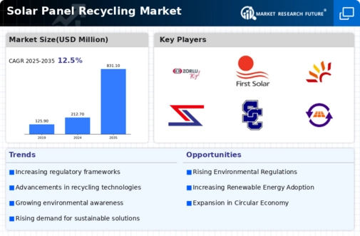 Solar Panel Recycling Market Infographic