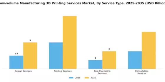 Low-volume Manufacturing 3D Printing Services Market Segment Image 3