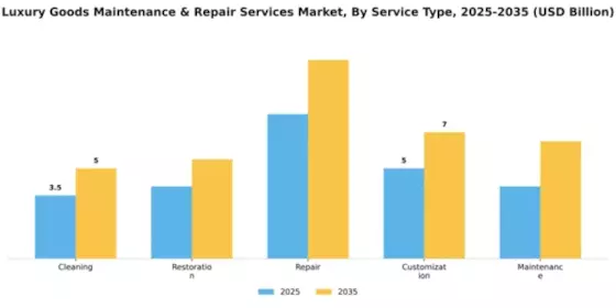 Luxury Goods Maintenance & Repair Services Market Segment Image 3
