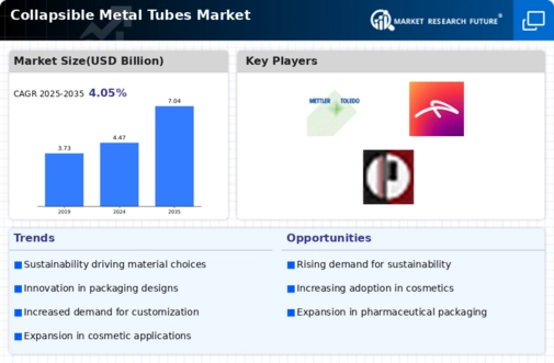 Collapsible Metal Tubes Market Infographic