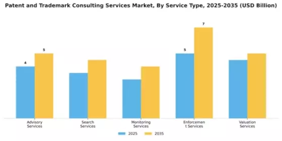 Patent and Trademark Consulting Services Market Segment Image 4