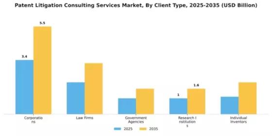 Patent Litigation Consulting Services Market Segment Image 0