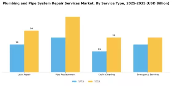 Plumbing and Pipe System Repair Services Market Segment Image 2