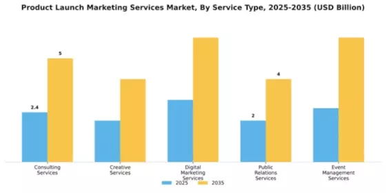 Product Launch Marketing Services Market Segment Image 2