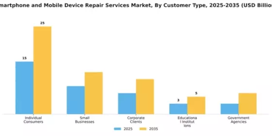 Smartphone and Mobile Device Repair Services Market Segment Image 0