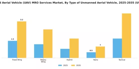 Unmanned Aerial Vehicle (UAV) MRO Services Market Segment Image 4
